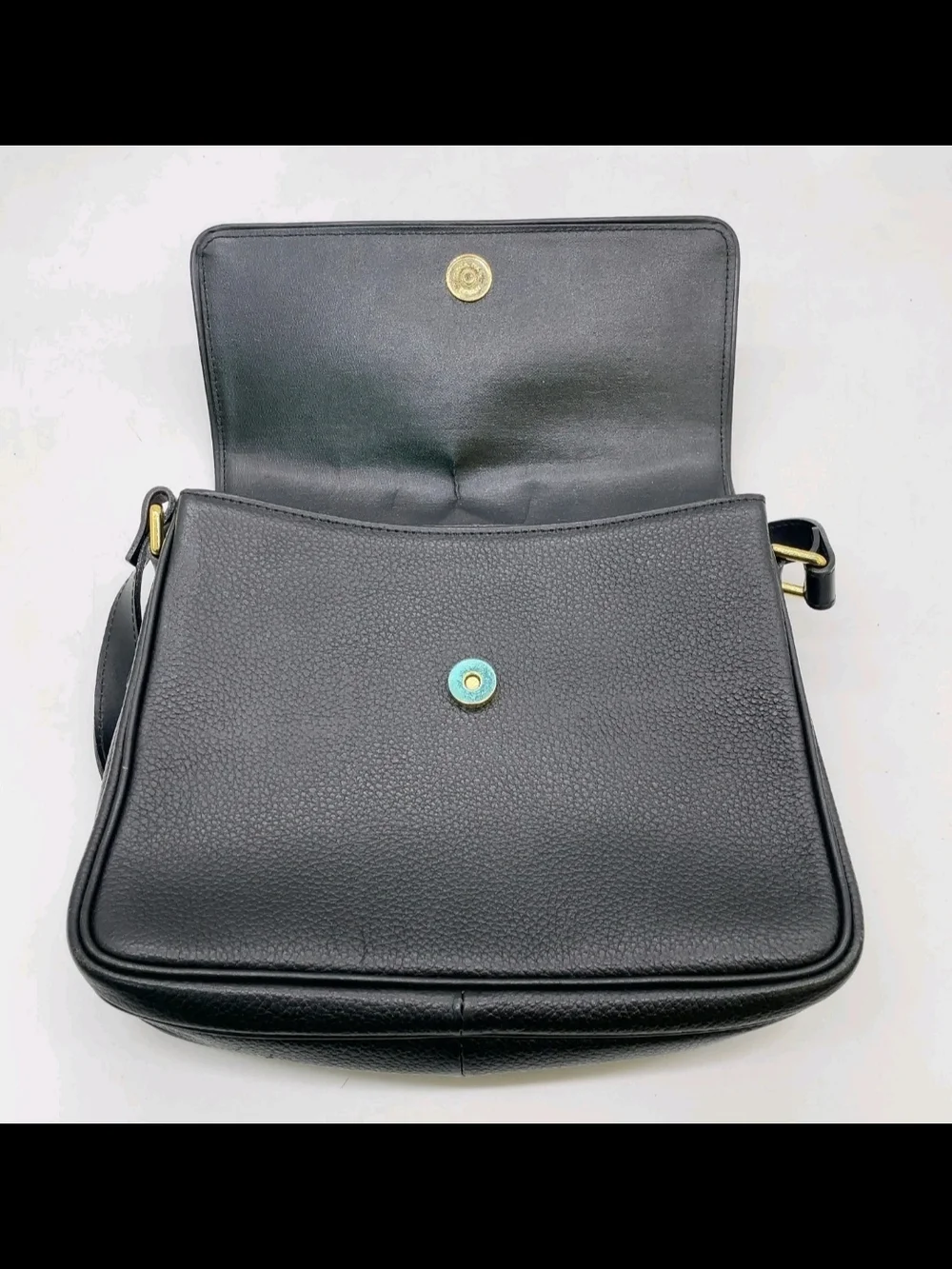 Burberry Black Leather Crossbody Bag - Picture 6 of 15